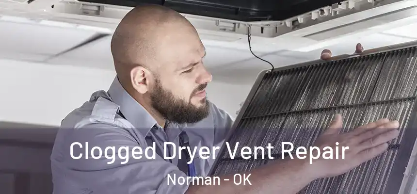  Clogged Dryer Vent Repair Norman - OK
